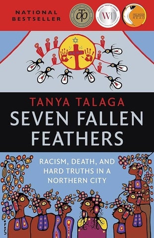 Book Jacket of Seven Fallen Feathers