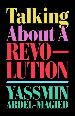 Book jacket talking about a revolution