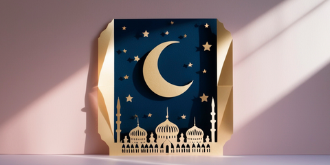 papercut out of mosque