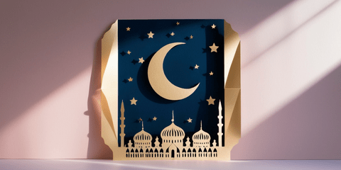 papercut out of mosque