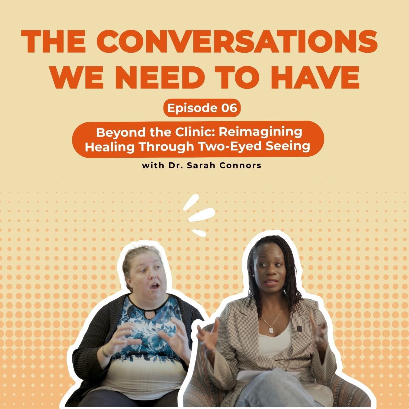 s6 artwork with photo of Dr. Sarah Connors and Monique Chambers