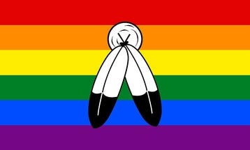 Two Spirit Pride Flag