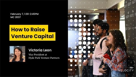 Infographic for How to Raise Venture Capital
