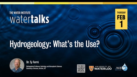 WaterTalks Event poster