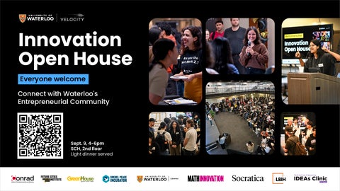 2026 Innovation Open house event poster