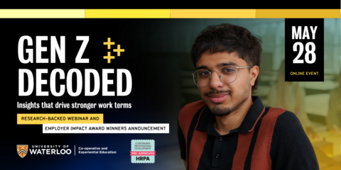 Banner with information of Gen Z Decoded event