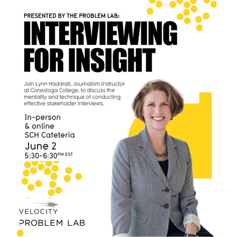 Interviewing for insight featuring Lynn Haddrall