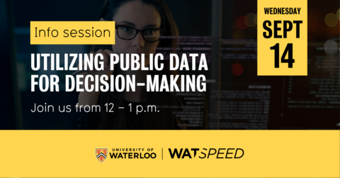 Utilizing public data for decision-making banner