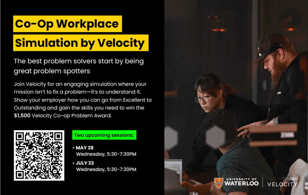 co-op workplace simulation by Velocity 