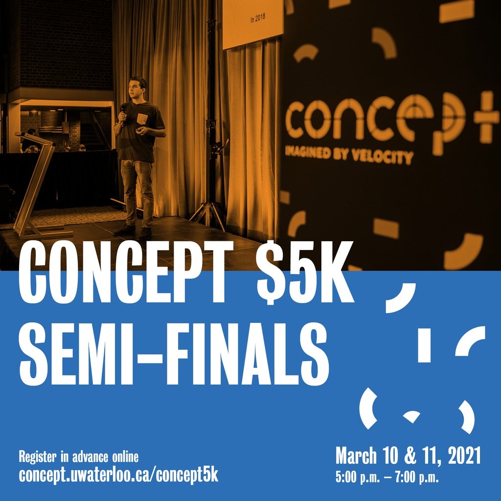 Concept $5K Semi-Finals event graphic