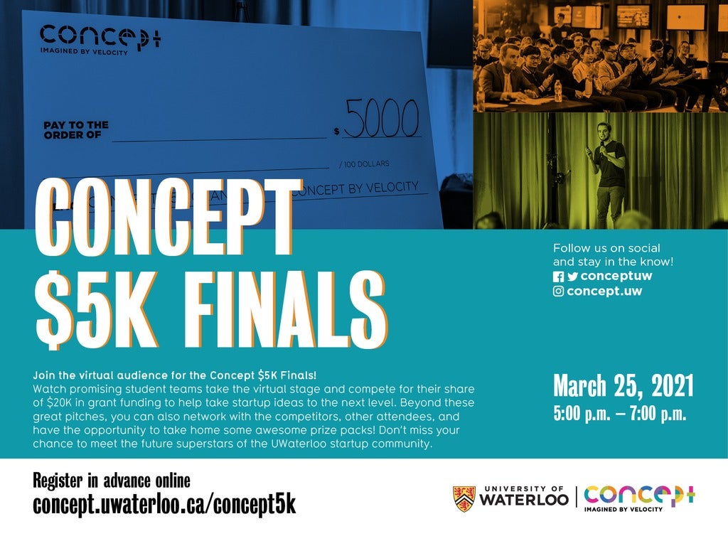 Concept $5K Finals event details