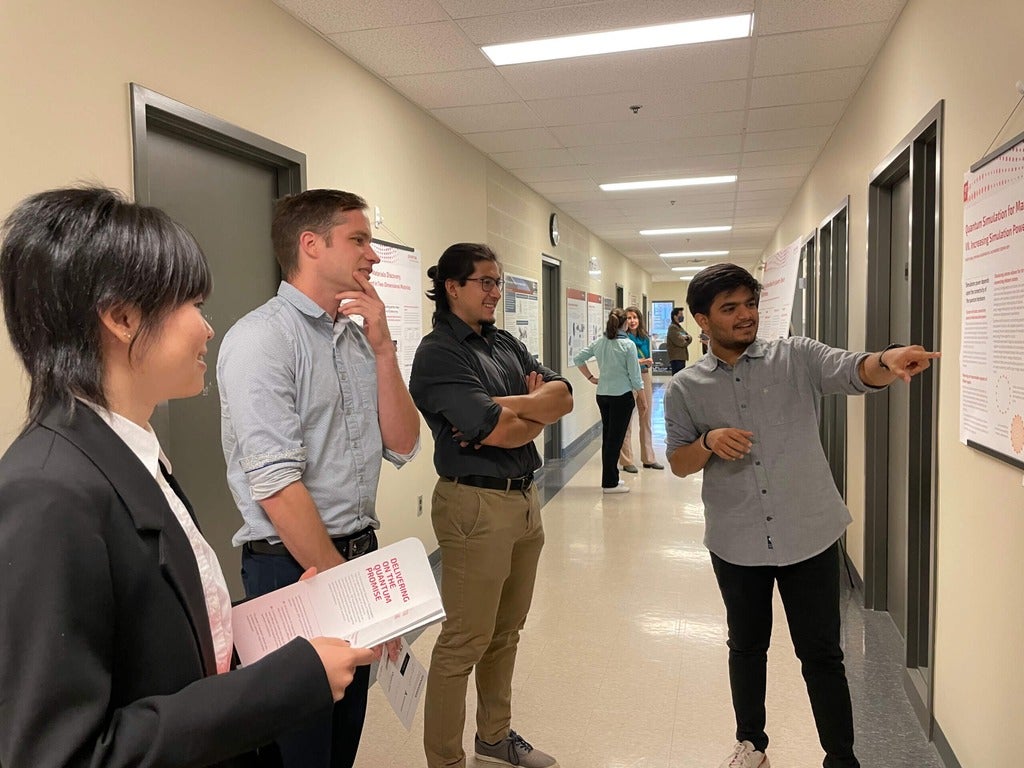 Students in the hallway