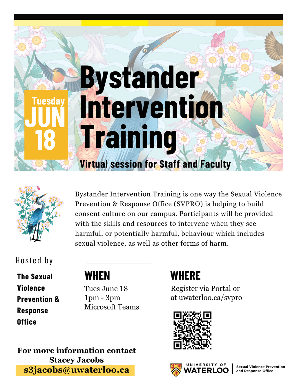 Bystander Intervention Training