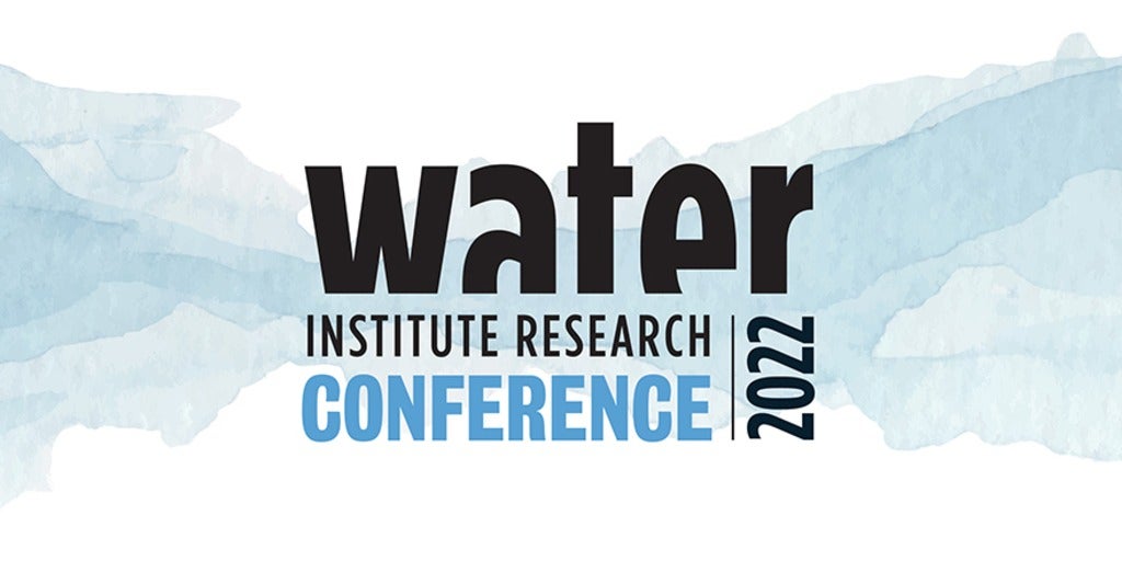 Water Institute Research Conference 2022 logo