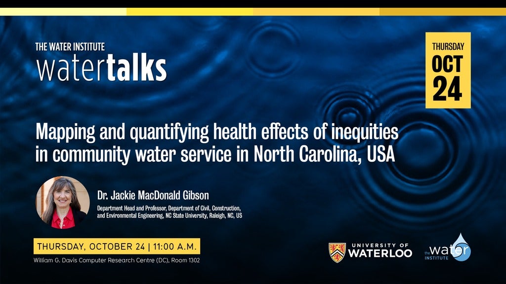 Mapping and quantifying health effects of inequities in community water service in North Carolina, USA