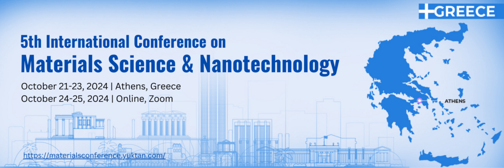 5th International Conference on Materials Science and Nanotechnology