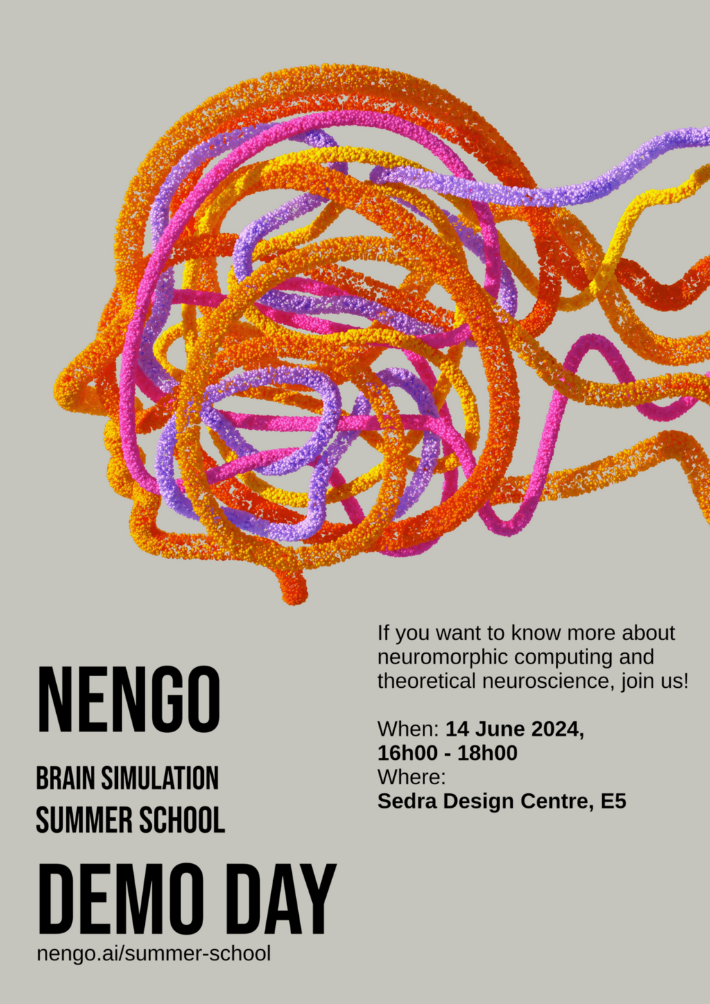 Nengo open house poster