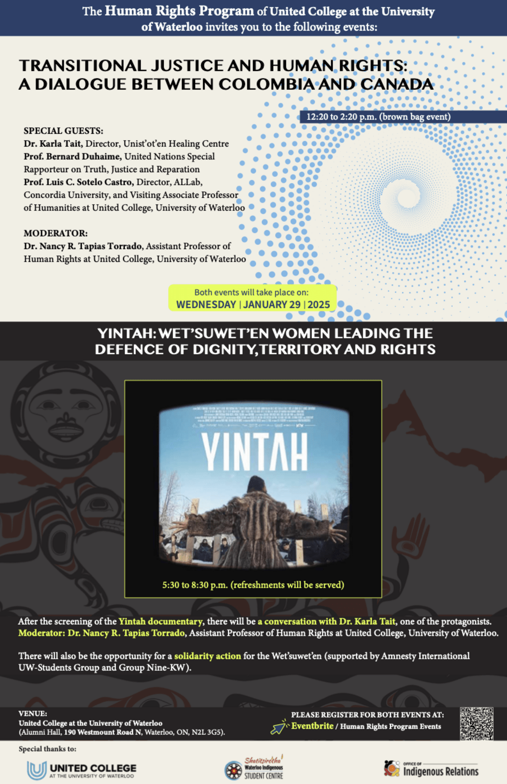 United College event poster