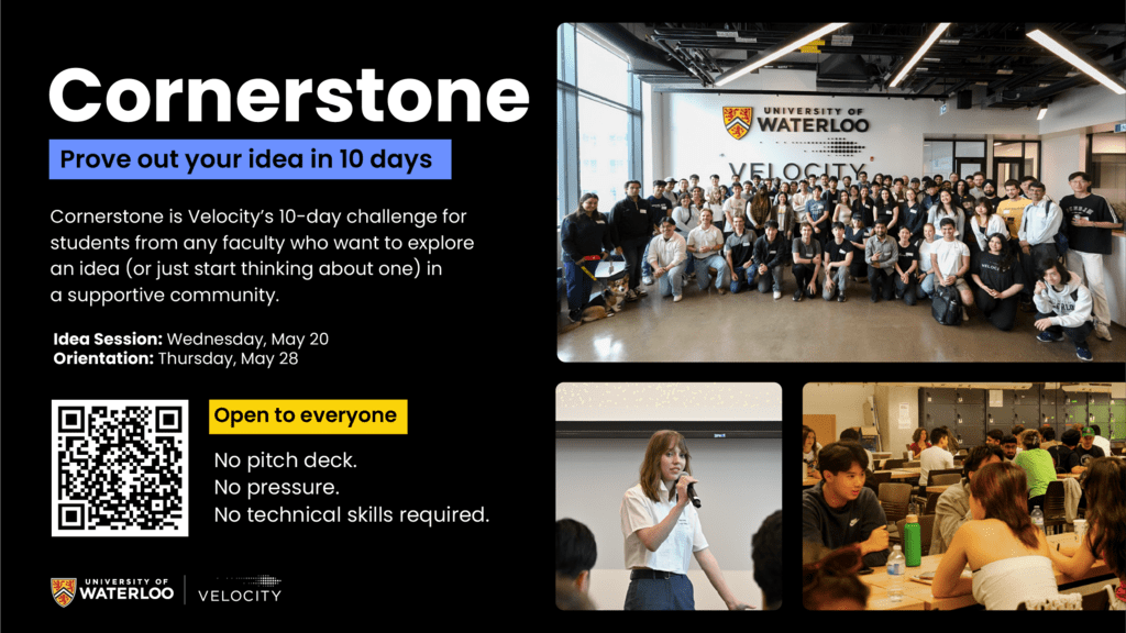 Cornerstone: prove out your idea in 10 days