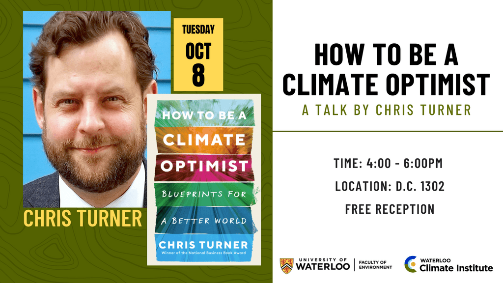 Image of Chris Turner How to be a climate optimist 