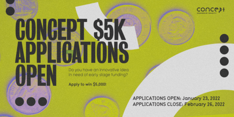 Concept $5k Pitch Pitch Applications