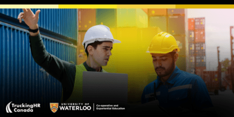 Driving Co-op talent to the trucking & logistics sector; TruckingHR Canada