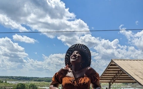 Poster of a Pan-African person