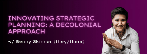 Banner including speaker photo and title of event - all information is in accompanying text