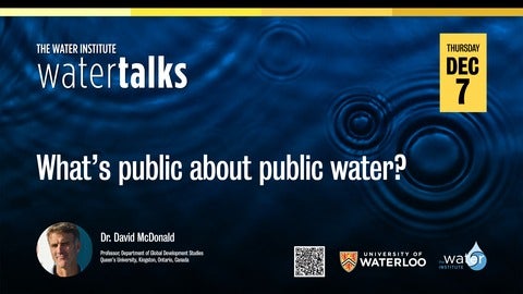 WaterTalk: What’s public about public water banner