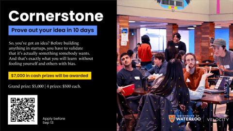 Cornerstone event poster