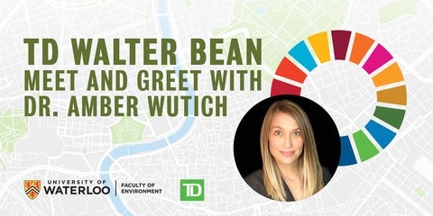 TD Walter Bean with Dr. Amber Wutich