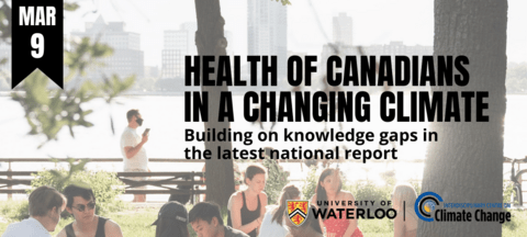 Health of Canadians in a changing climate