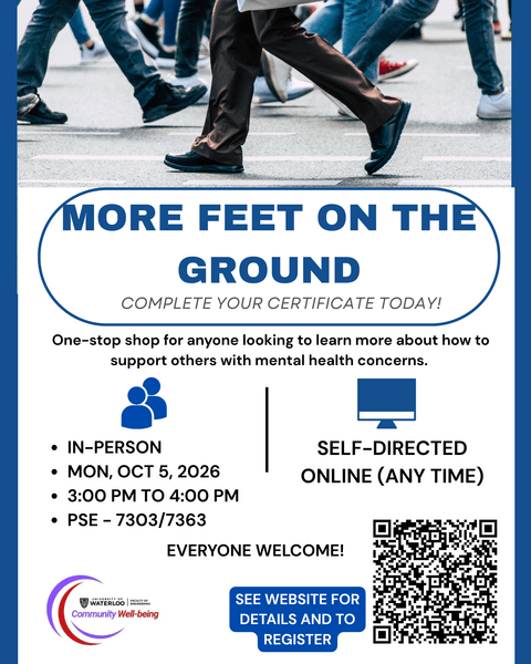 More Feet on the Ground Event Poster