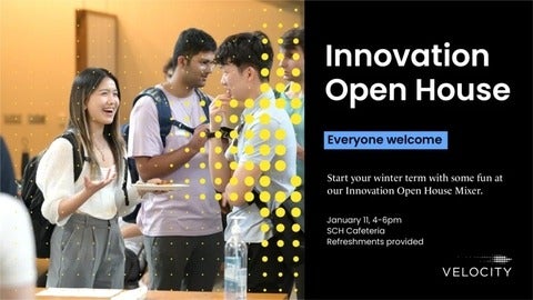 Innovation Open House event poster