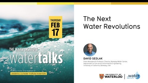 WaterTalk: The Next Water Revolutions