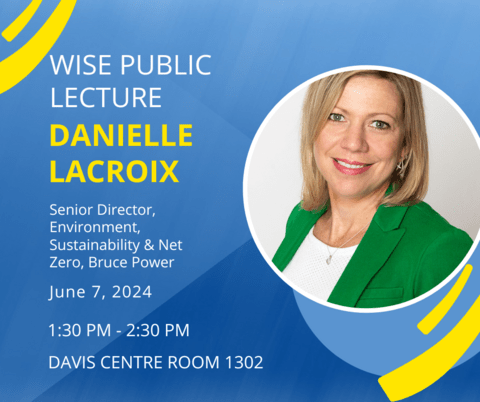 WISE Public Lecture Danielle Lacroix
