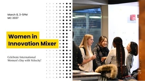 Women in Innovation Mixer. 