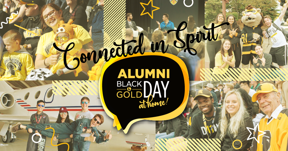 Connected in Spirit - Alumni Black and Gold Day at home