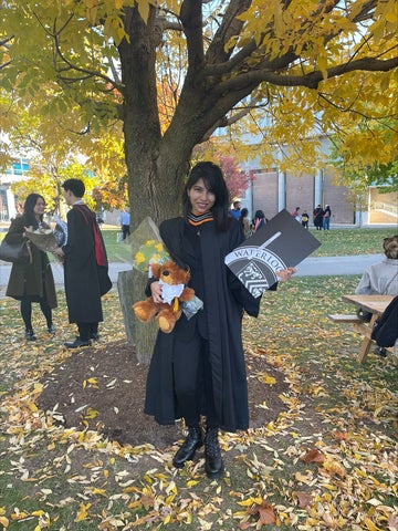 Maria Shamim during Convocation