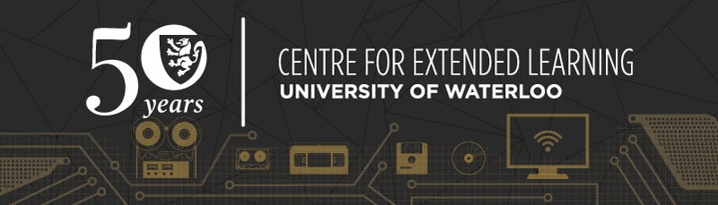 Centre For Extended Learning 50th Anniversary Banner