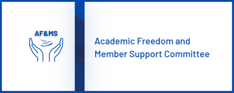 Academic Freedom & Member Support Banner