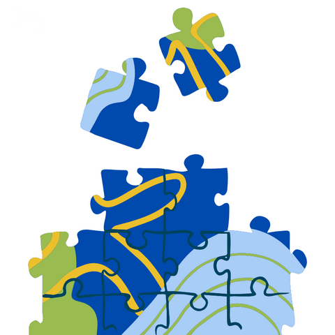 Puzzle pieces icon