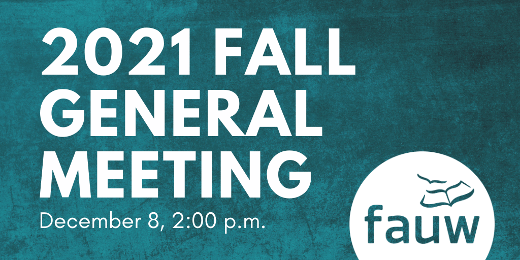 2021 Fall General Meeting