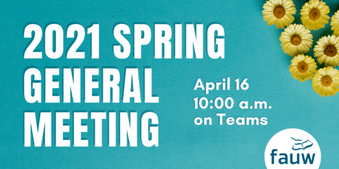 2021 Spring General Meeting