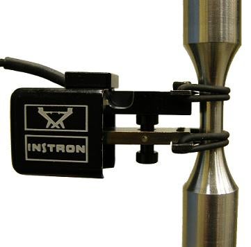 Instron axial extensometer.