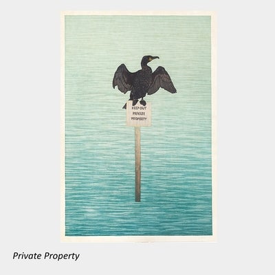Artwork by Jordan Blackburn titled Private Property