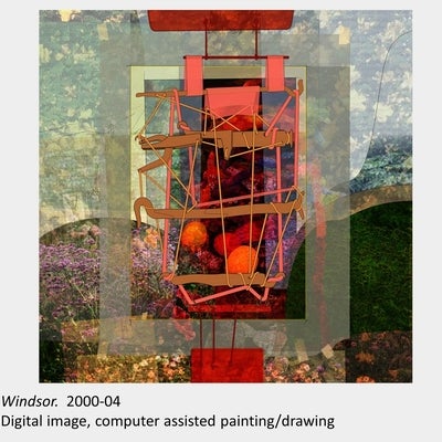 Artwork by Don MacKay. Windsor. 2000-04. Digital image, computer assisted painting/drawing.
