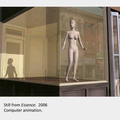 Artwork by James Sayers. Still from Essence. 2006. Computer animation.
