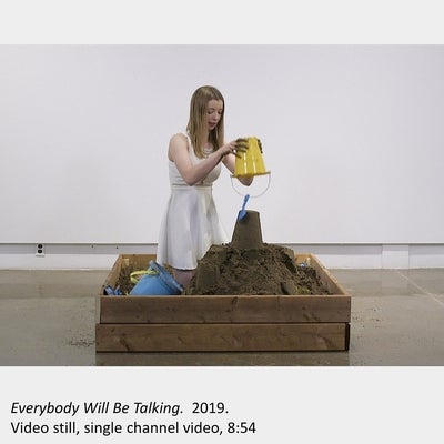 Kayla Witt's artwork "Everybody Will Be Talking."  2019, video still, single channel video, 8:54