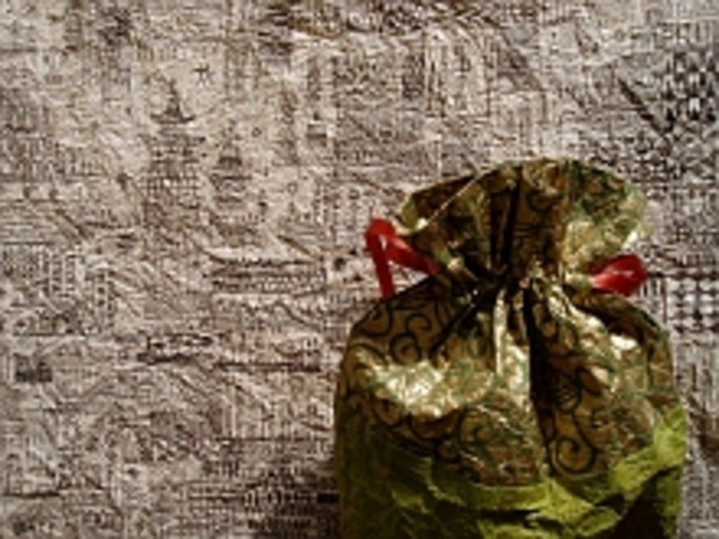 Konnyaku bag and print